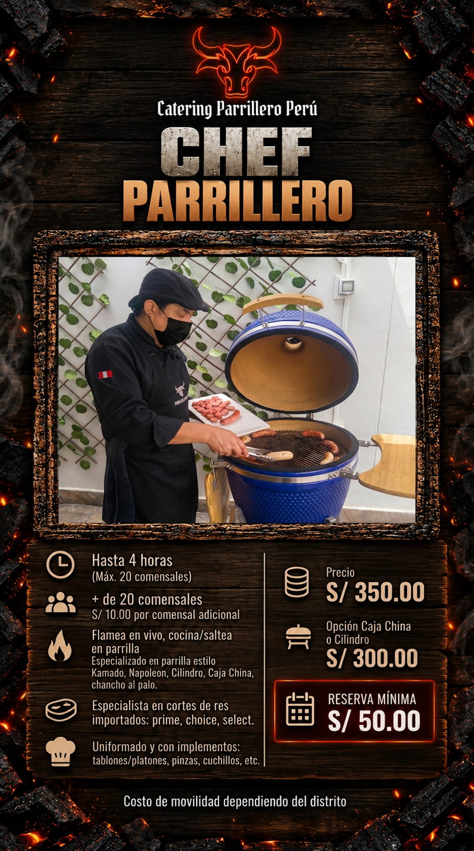 Chef-Parrillero